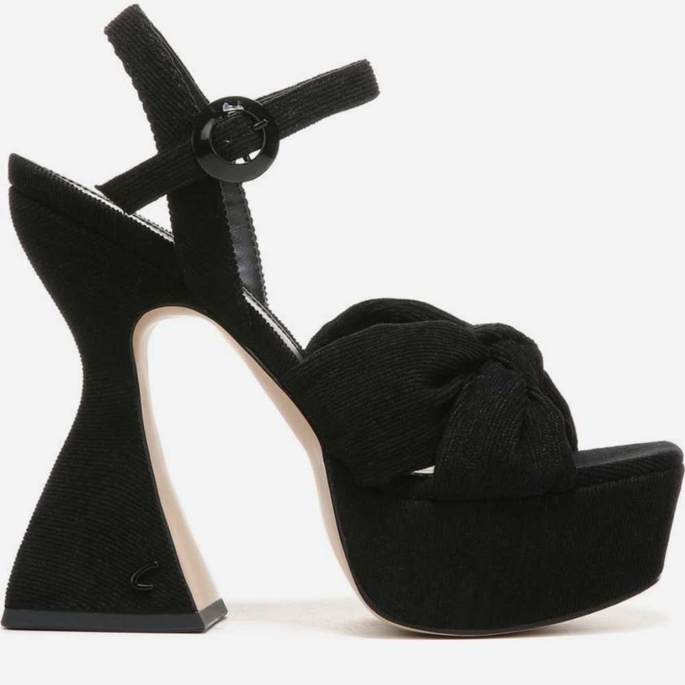 Sam Edelman Black Platform Heels